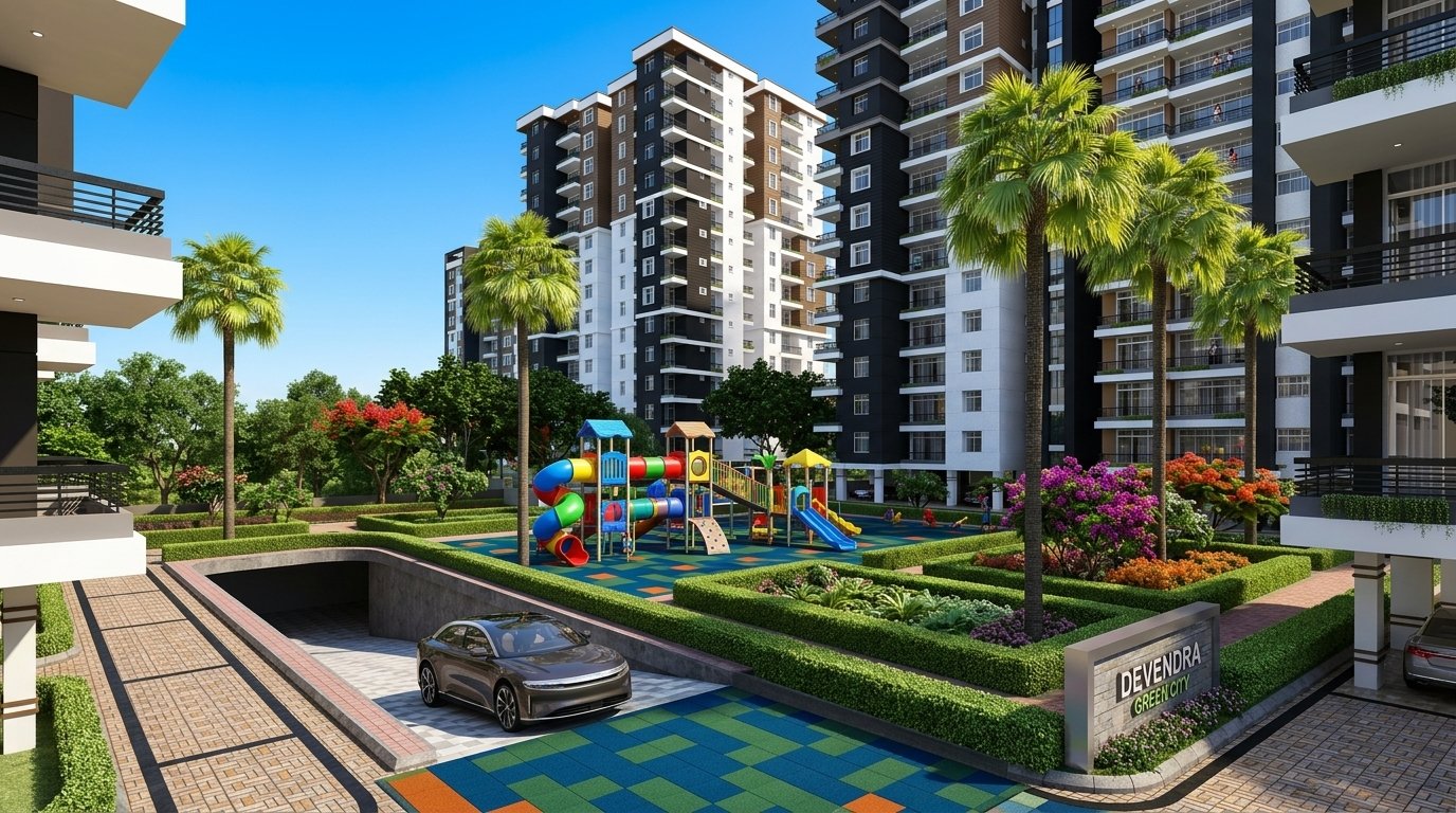 Children Play Park & Lawns