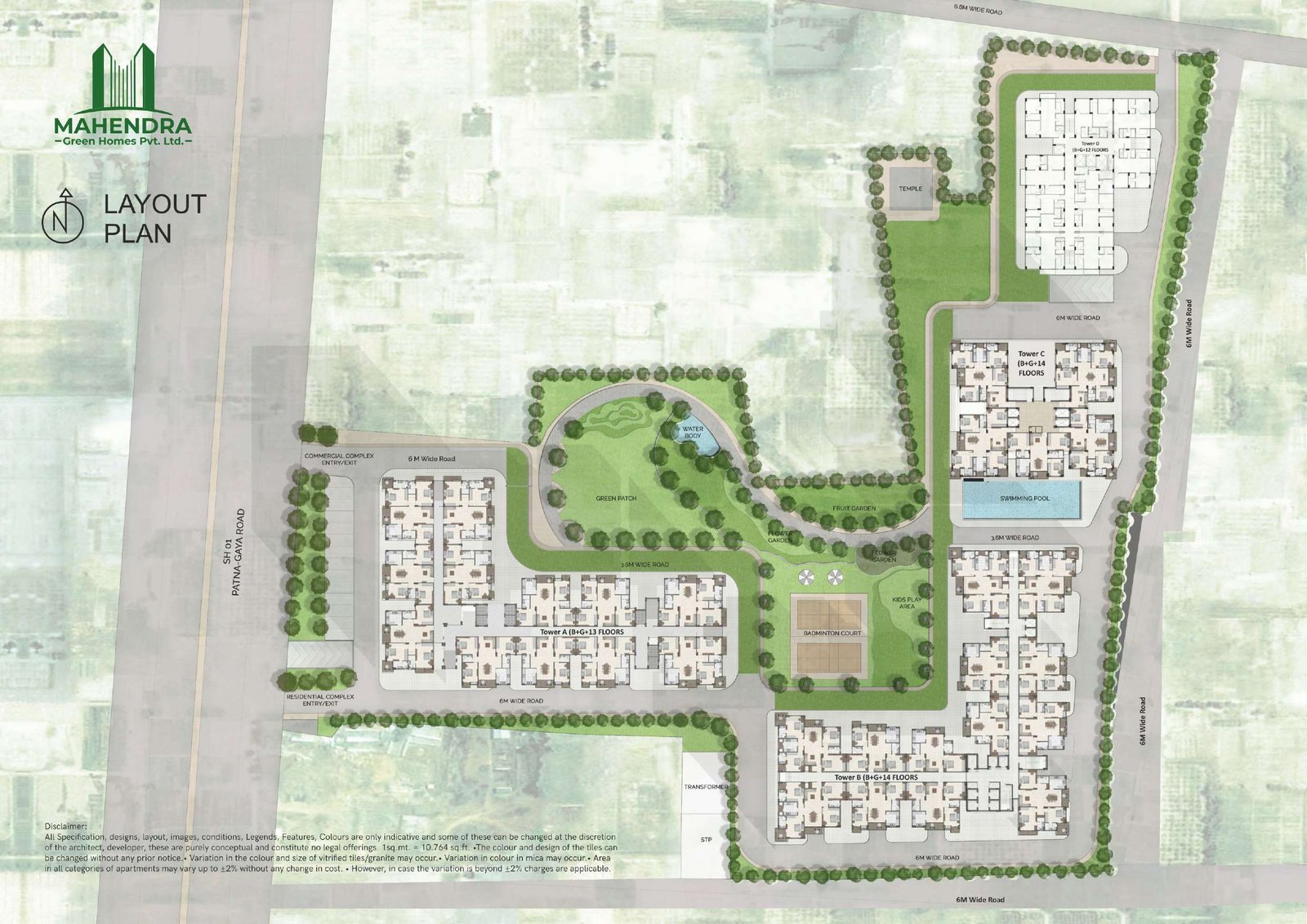 Devendra Green City Official Site Layout Plan